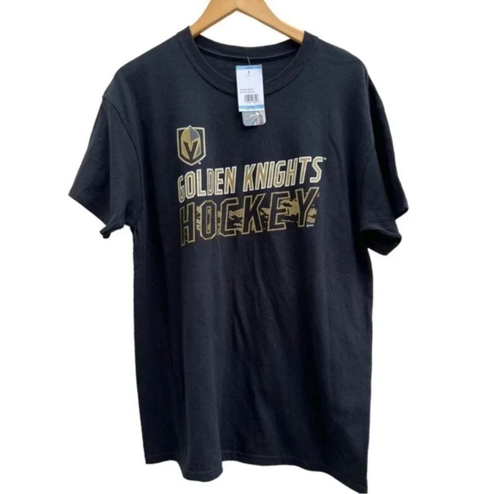Vegas Golden Knights NHL T-shirt‎ Large 
Black Playoff Hockey Stanley cu…